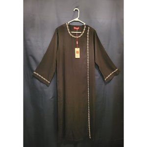 Christian Black Abaya Large